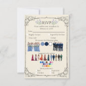 Bridgerton Inspired Regency Society RSVP All-in-On (正面)