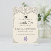 Bridgerton Inspired Regency Society Thank You サンキューカード (スタンド正面)