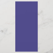Bridgerton Inspired Regency Society Wedding Menu メニュー (裏面)