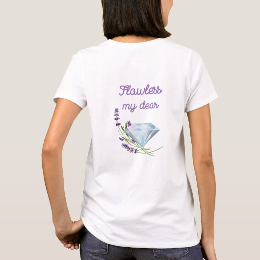 Bridgerton inspired t-shirt tシャツ (裏面)