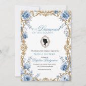 Bridgerton The diamond of the season bridal shower 招待状 (正面)
