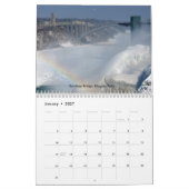 Bridges, a 12-month Photography 2026 Calendar カレンダー (1月 2027)