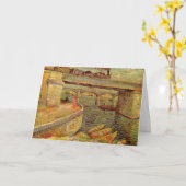 Bridges Across Seine, Asnieres by Vincent van ゴッホ カード (黄色い花)