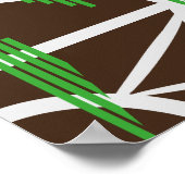 Bridges and Pathways in Abstract Form ポスター (角)