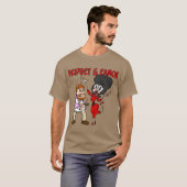 Bridget and Eamon RTE Irishelevision Cartoon Chara Tシャツ (正面フル)