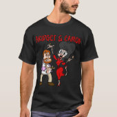 Bridget and Eamon RTE Irishelevision Cartoon Chara Tシャツ (正面)
