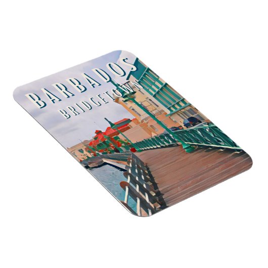 Bridgetown : plages de sable blanc et architecture マグネット (右側)