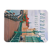 Bridgetown : plages de sable blanc et architecture マグネット (横)