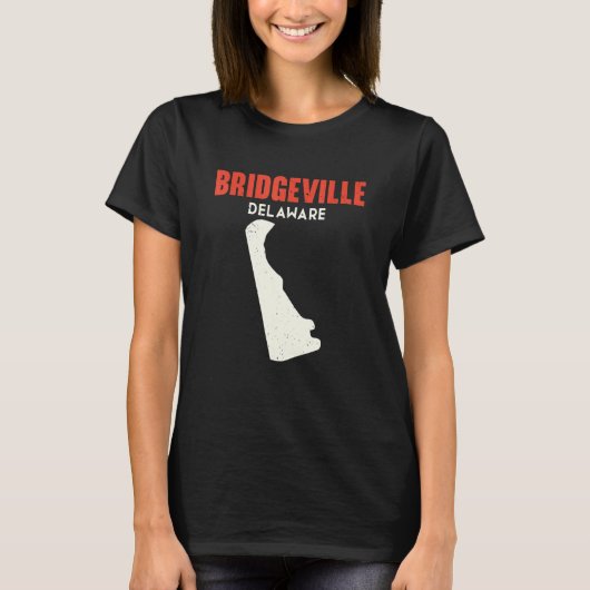 Bridgeville Delaware USA State America Travel Dela Tシャツ (正面)