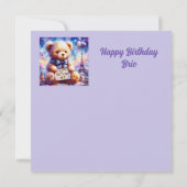 BRIE ～ハッピーバースデー～Teddy Bear (裏面)