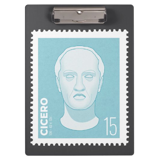 Briefmarke Cicero -   クリップボード (正面)