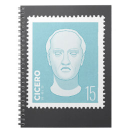 Briefmarke Cicero -   ノートブック