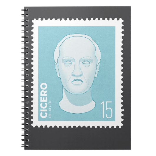 Briefmarke Cicero -   ノートブック (正面)