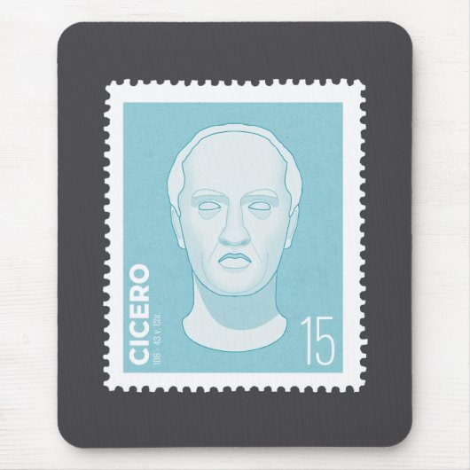 Briefmarke Cicero -   マウスパッド (正面)