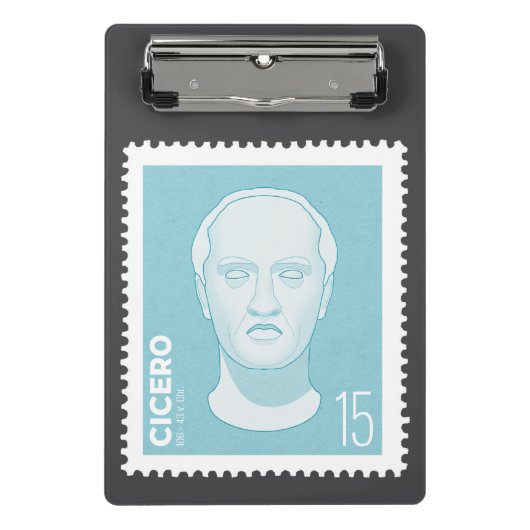 Briefmarke Cicero -   ミニクリップボード (正面)