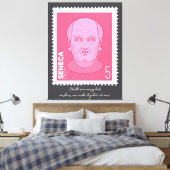 Briefmarke Seneca -   キャンバスプリント (インサイチュ (寝室))