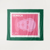 Briefmarke Seneca -   タペストリー (正面(横))