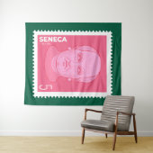 Briefmarke Seneca -   タペストリー (インサイチュ(横))