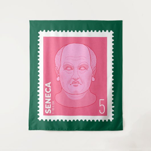 Briefmarke Seneca -   タペストリー (正面)