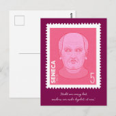 Briefmarke Seneca -   ポストカード (正面/裏面)