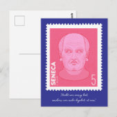 Briefmarke Seneca -   ポストカード (正面/裏面)