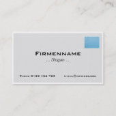 Briefumschlag 名刺 (裏面)