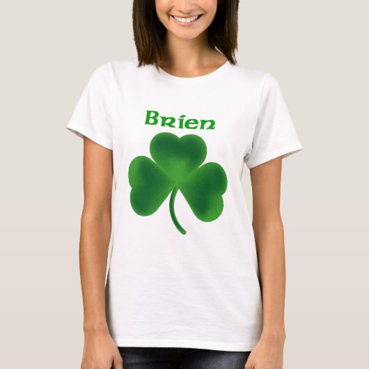 Brienのシャムロック Tシャツ (正面)