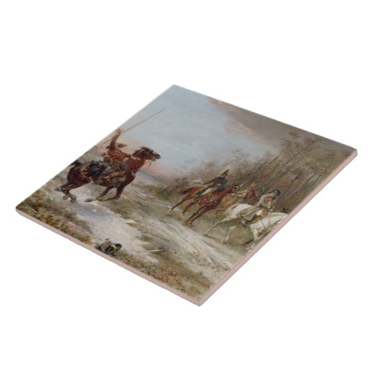 Brienne le館、c.1891 (oiのナポレオンの危険 タイル (側面)