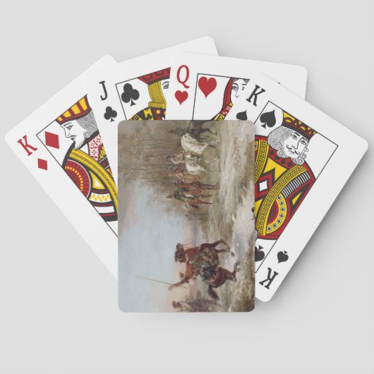 Brienne le館、c.1891 (oiのナポレオンの危険 トランプ (裏面)