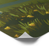 Brienz Switzerland Travel Poster ポスター (角)