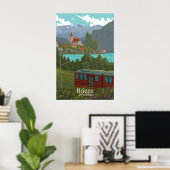 Brienz Switzerland Travel Poster ポスター (ホームオフィス)