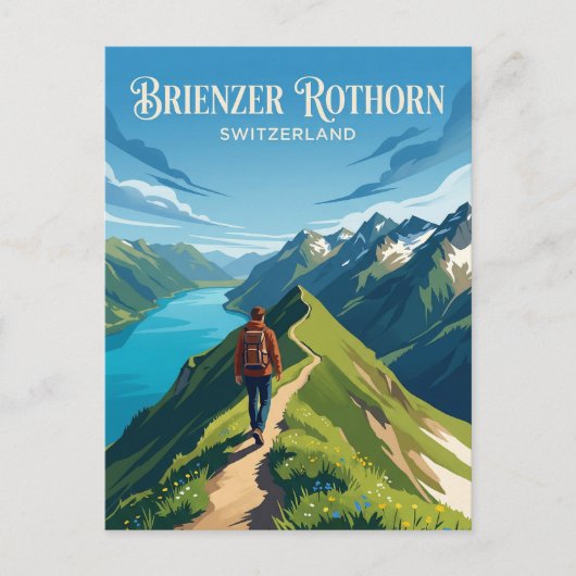 Brienzer Rothorn Switzerland ポストカード (正面)