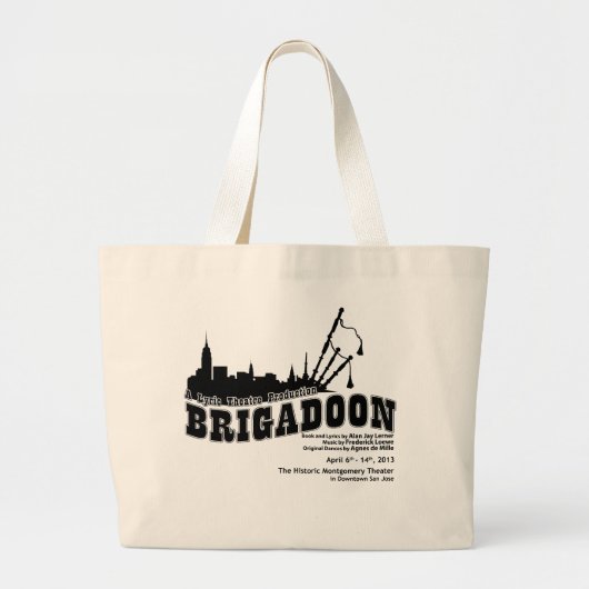 Brigadoonのバッグ ラージトートバッグ (正面)