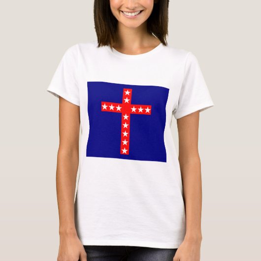 Brigageの孤児の旗(ケンタッキーの第6歩兵) Tシャツ (正面)