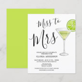 Brigal恋しく思 Showerの招待に予算 (正面/裏面)