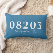 Brigantine NJ 08203枕、ビーチ引っ越し祝いパーティー ランバークッション (ブランケット)