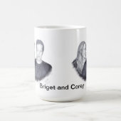BrigetおよびCoreyのコーヒー・マグ コーヒーマグカップ (中央)