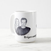 BrigetおよびCoreyのコーヒー・マグ コーヒーマグカップ (正面左)