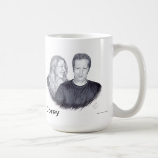 BrigetおよびCoreyのコーヒー・マグ コーヒーマグカップ