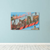 Brigham City, Utah – ラージ・レター・シーン キャンバスプリント (インサイチュ (ウッドフロア))