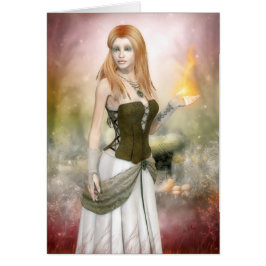 Brighidの挨拶またはメッセージカード