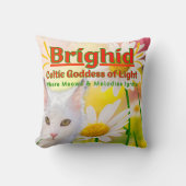 Brighid Celtic Goddess of Light クッション (正面)