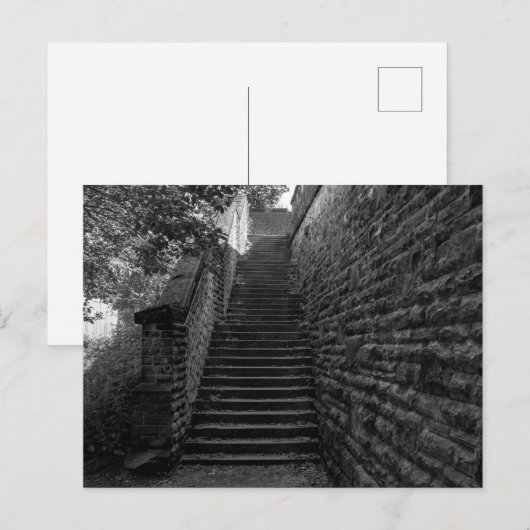 Brighouse Steps - ウェスト・ヨークシャー ポストカード (正面/裏面)