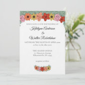 BrightとStorybookはっきりしたフローラ結婚の 招待状 (スタンド正面)