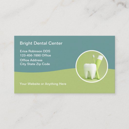 Bright モダン Doretic Office名刺 名刺 (正面)