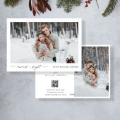 Bright 結婚した Photo QRコード結婚発表 シーズンカード