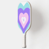 Bright 鮮やか Y2k 2000s複数ハートPicklebal ピックルボールラケット (左)