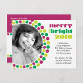 Bright 2010メリーホリデー写真はがき シーズンポストカード (正面/裏面)