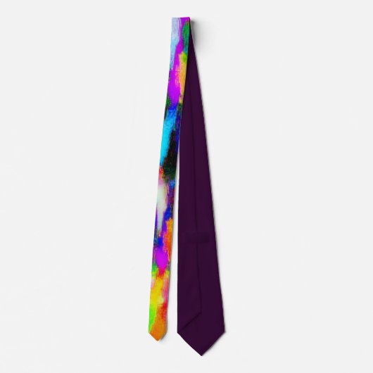 Bright abstract blend ネクタイ (裏面)