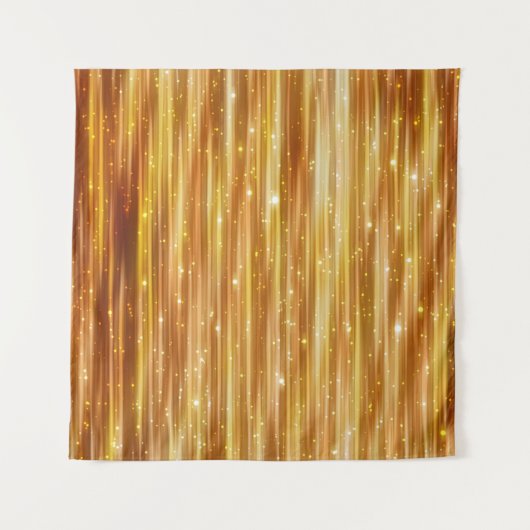 Bright abstract golden background with glitter タペストリー (正面)